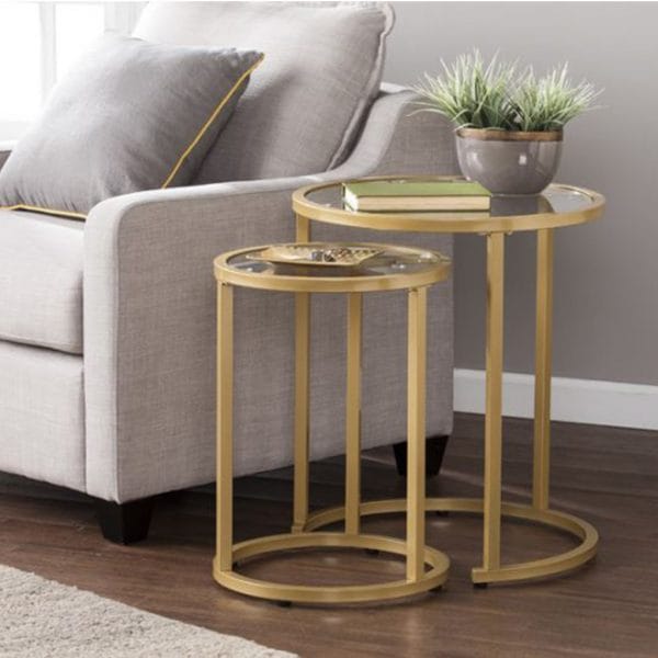 ترابيزة جانبية معدن مطلي ST.11