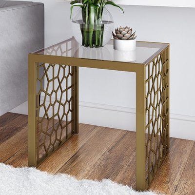 ترابيزة جانبية معدن مطلي ST.18