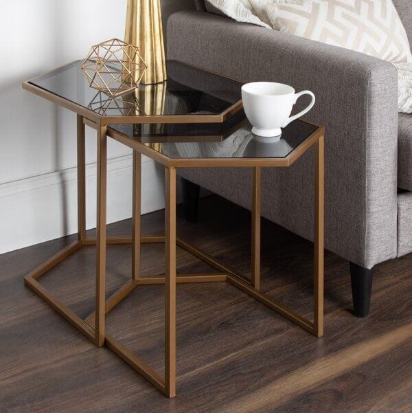 ترابيزة جانبية معدن مطلي ST.77